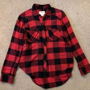 Women’s M Abercrombie Flannel Shirt